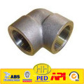 China supplier ANSI B16.11 ASTM A182 F316L NPT 90 degree elbow